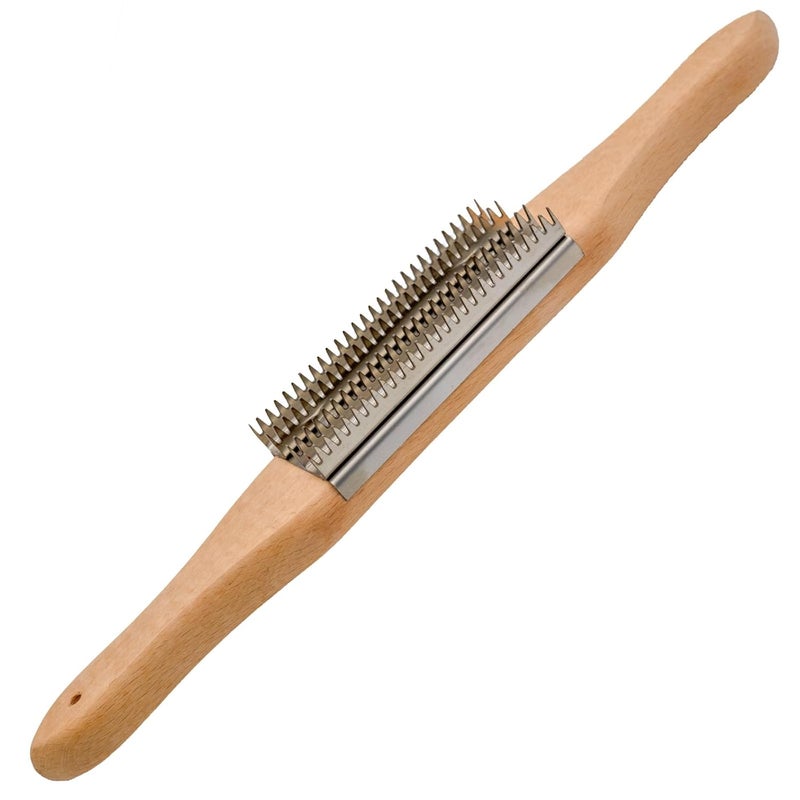 Tworider Buffer Wheel Rake, Polishing Tool with Stainless Steel Rake Teeth Head and Handle, Dress and Clean Buffing Polishing Wheel & Airway Surface Cleaning - Image 1